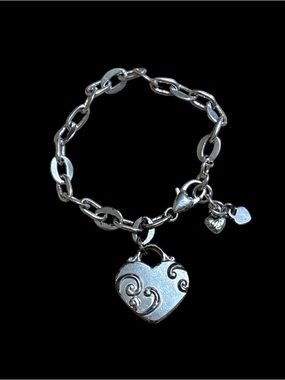 Brighton Heart Charm Link Bracelet